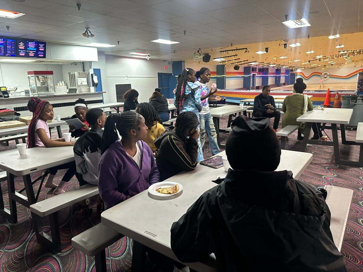 MYDG city outing at skating rink